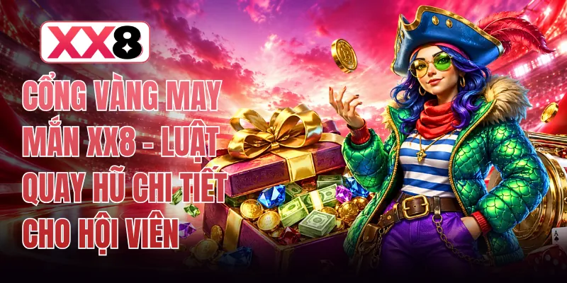 Cổng Vàng May Mắn XX8 - Luật Quay Hũ Chi Tiết Cho Hội Viên 1 Cổng Vàng May Mắn XX8 - Luật Quay Hũ Chi Tiết Cho Hội Viên
