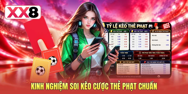 Kinh nghiệm soi kèo cược thẻ phạt chuẩn Kinh nghiệm soi kèo cược thẻ phạt chuẩn